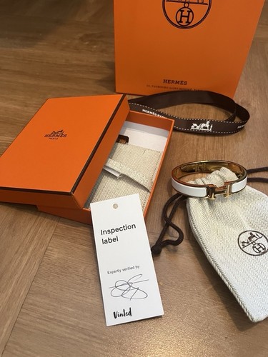 Bracelet hermès blanc - bracelet, clic