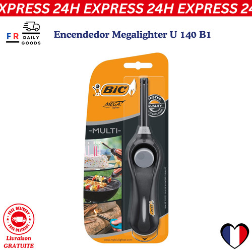 Allume gaz mega lighter bic - gaz,