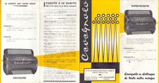 VILLEURBANNE / PARIS (69 / X°) INSTRUMENTS ACCORDIONS "CAVAGNOLO" Tract in 1963