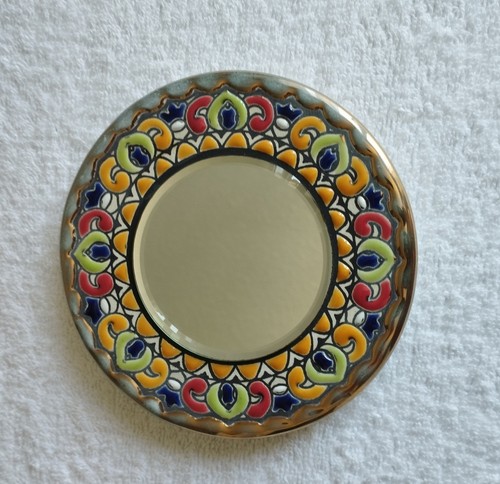 Petit miroir céramique