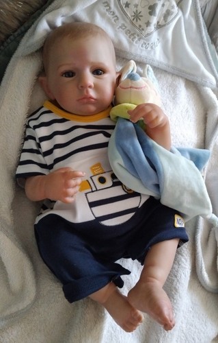 Bébé reborn téo - bébé,