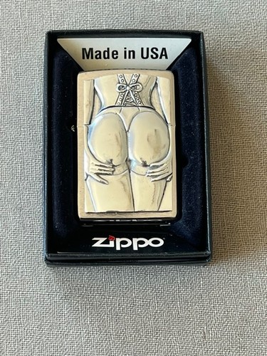 Zippo girl back collector - back,