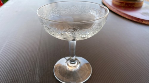 Ancien verre coupe - ancien,