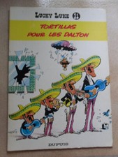 LUCKY LUKE N° 31 TORTILLAS POUR LES DALTON BD BROCHE MORRIS DUPUIS en 1983