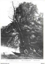 Art - Painting - Jean Baptiste Camille Corot - Fishing for the Sparrowhawk - White Back