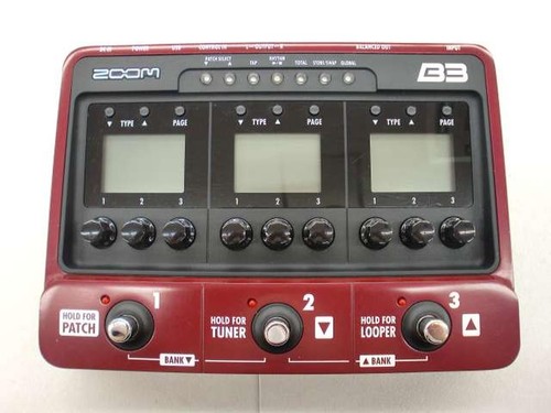 Used zoom bass effects - used,