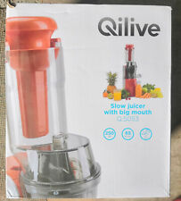 Extracteur de jus QILIVE - Rouge - NEUF