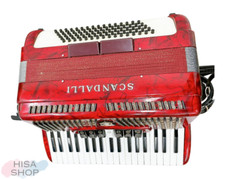 Scandalli Accordion Model 1963 M931/538 Made in Italy Vintage Used