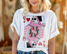 Queen of Hearts Coffee T-Shirt