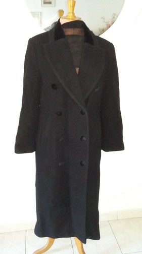 Manteau long noir - weill, le