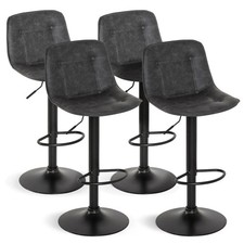 Lot de 4 tabourets de bar