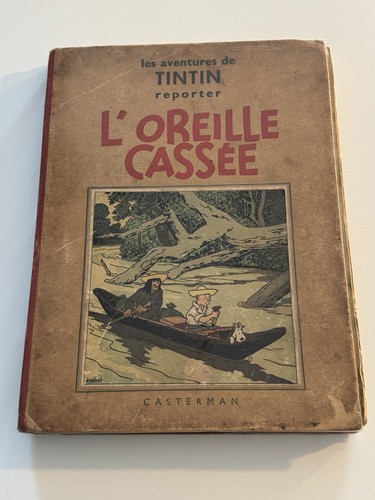 Tintin oreille cassée - tintin,