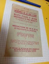 rare tract publicitaire PLM