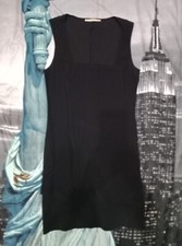 Marithe Francois Girbaud Black Midi nylon elastane Dress Size XL