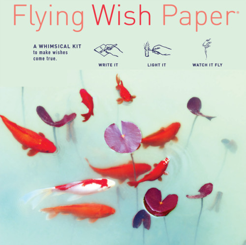 Koi étang flying wish paper - Étang,