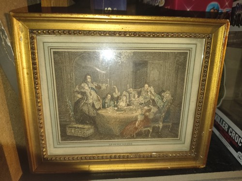 Ancienne gravure encadrée