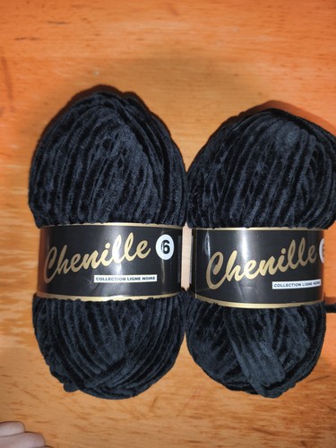 Laine chenille - laine, (001)