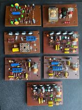 SERVICED REVOX A77 3 3/4 - 7.5 IPS (7) PCB audio board set