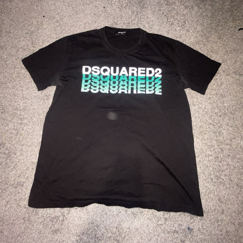 Dsquared2 men black graphic - dsquared2,