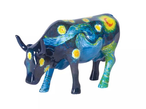 Ensemble cow parade art - cow,