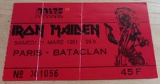 IRON MAIDEN Paris Bataclan 21