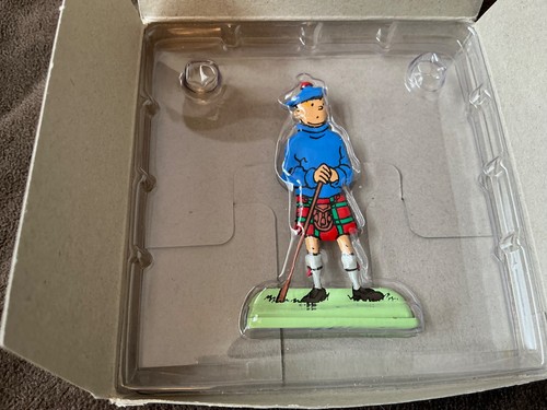 Tintin metal figurine les - tintin,