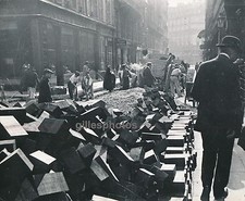PARIS c. 1920 - Remplacement Pavés de Pierre par Bois - DIV346