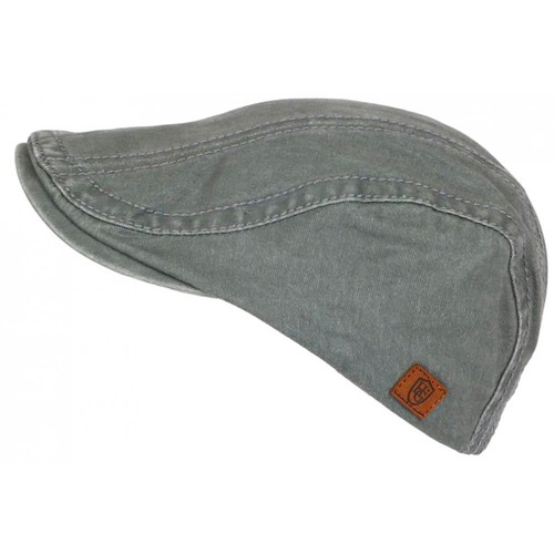 Beret casquette grise coton - beret,