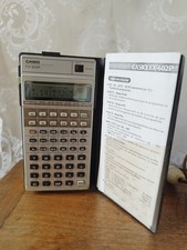 Casio FX-602P + Manuals