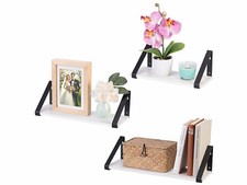 3 étagères murales en