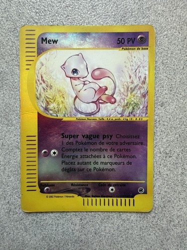 Carte pokémon mew 165 - pokémon, 19/165