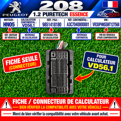 Connecteur fiche faisceaux - connecteur,