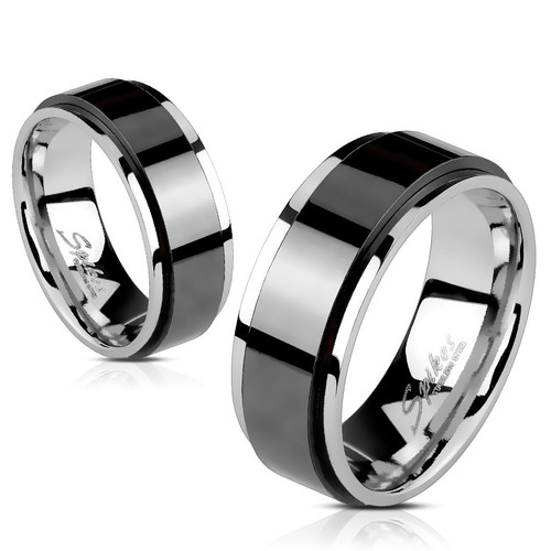 Bague homme femme - femme, acier