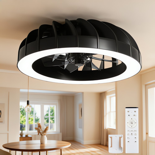 Ventilateur lumineux rgb pour - ventilateur,