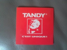 sticker autocollant TANDY