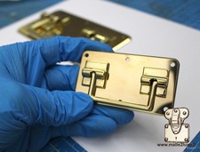 1 poignée de malle laiton