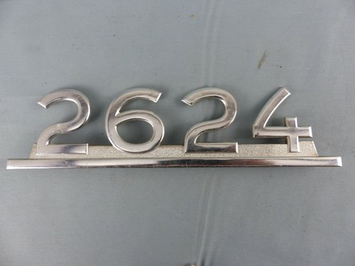 Mercedes 2624 sigle monogramme - sigle,