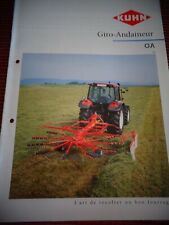 CATALOGUE - AGRICULTURAL - TRACTOR - GIRO RAKE KUHN (ref 57)