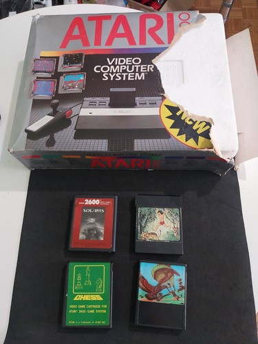 Console atari 2600 junior - console,