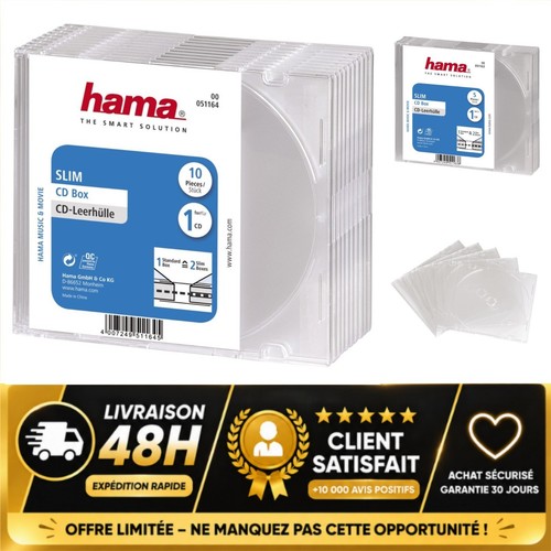 Hama boîtier slim ultra - slim,
