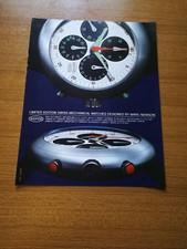 1998 IKEPOD LIMITED EDITION HEMIPOD STOPWATCH MARC NEWSON PUB VINTAGE AD