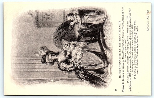 Postcard marie antoinette - postcard,
