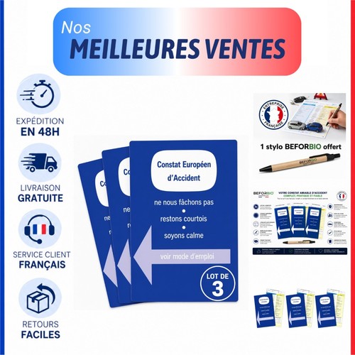 Constats amiable accident - constats,