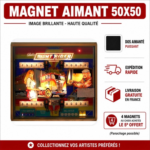 Magnet night rider bally - magnet,