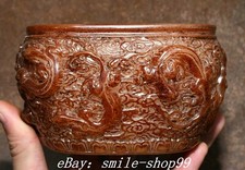 5.1" Qianlong Old Jade Carved