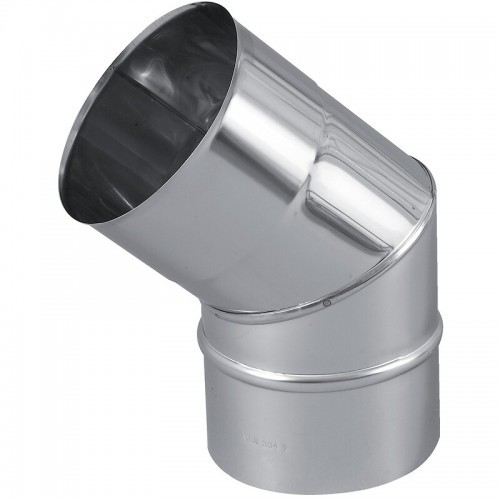 Coude inox simple - à, 45°