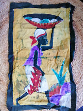 Tenture batik africain tableau