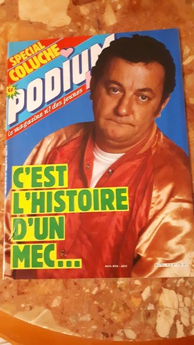 Revue podium spécial coluche - ,