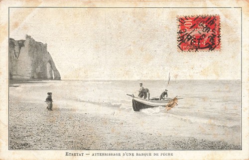 Etretat barque peche - 76,