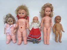 Convoluté 5x Vieux Poupée